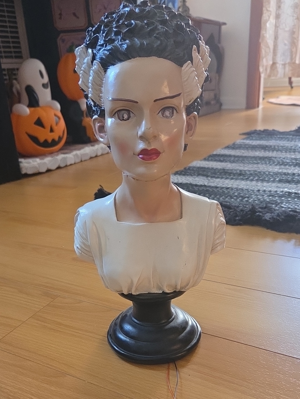 Bride of Frankenstein Bust Sculpture from Michaels